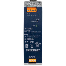 TRENDnet DIN sliedes barošanas avots 150W, 52V DC, 2.89A, AC uz DC TRENDnet DIN sliedes barošanas avots 150W, 52V DC, 2.89A, AC uz DC
