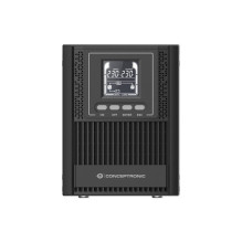 Conceptronic ZEUS52ES1K UPS barošanas avots ar dubulto konversiju (tiešsaistes) 1 kVA 900 W 3 x tīkla kontaktligzda Conceptronic ZEUS52ES1K UPS barošanas avots ar dubulto konversiju (tiešsaistes) 1 kVA 900 W 3 x tīkla kontaktligzda