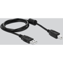 Adapteris USB Delock USB-A - RS-232 x4 Silver (87414)