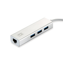 LevelOne adapteris GigaBit USB-A3.0- RJ45+3xUSB-A3.0 1Gbps LevelOne adapteris GigaBit USB-A3.0- RJ45+3xUSB-A3.0 1Gbps
