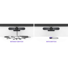 USB Hub Logitech Swytch 2x USB-C + 3.1 Gen1 (952-000010)