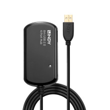 LINDY USB 2.0 Active Extender Hub Pro 4 Ports 8m LINDY USB 2.0 Active Extender Hub Pro 4 Ports 8m