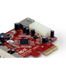 CONCEPTRONIC PCIe1x Card 3xUSB-A External / 1xUSB-A Internal 5Gbps CONCEPTRONIC PCIe1x Card 3xUSB-A External / 1xUSB-A Internal 5Gbps
