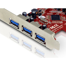 CONCEPTRONIC PCIe1x Card 3xUSB-A External / 1xUSB-A Internal 5Gbps CONCEPTRONIC PCIe1x Card 3xUSB-A External / 1xUSB-A Internal 5Gbps