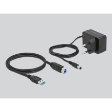 Delock USB 3.2 Gen 1 šakotuvas su 4 prievadais + 1 greito įkrovimo prievadu ir jungikliu Delock USB 3.2 Gen 1 šakotuvas su 4 prievadais + 1 greito įkrovimo prievadu ir jungikliu
