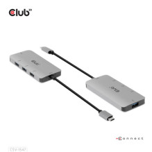 Club3D USB Hub USB 3.1 Type C 4x USB 3.1 Type A 10Gbps in retail Club3D USB Hub USB 3.1 Type C 4x USB 3.1 Type A 10Gbps in retail