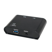 USB adapteris LogiLink USB - USB-B x2 Black (UA0216)