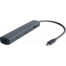 Eaton U442-DOCK40-6 USB C tipo šakotuvas ir šakotuvas pilkas Eaton U442-DOCK40-6 USB C tipo šakotuvas ir šakotuvas pilkas