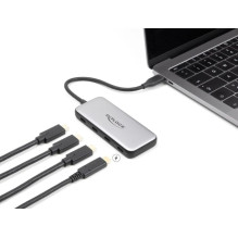 USB hub Delock DeLOCK USB 10 Gbps USB Type-C hub with 4 x USB Type-C, USB hub (grey) USB hub Delock DeLOCK USB 10 Gbps USB Type-C hub with 4 x USB Type-C, USB hub (grey)