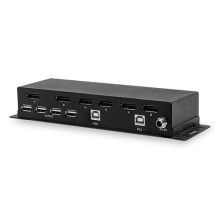 Adapteris USB Lindy Adap Lindy KVM, audio, USB jungiklis 2-portu
