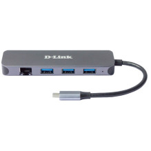 D-Link DUB-2334 USB-C į 1000MBit adapteris su USB šakotuvu (mažmeninė prekyba) D-Link DUB-2334 USB-C į 1000MBit adapteris su USB šakotuvu (mažmeninė prekyba)
