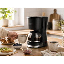 Brock CM 1501 SS Coffe Maker Capacity 1,5L 915-1080W, Black