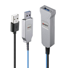 USB cable Lindy USB-A - 2x...