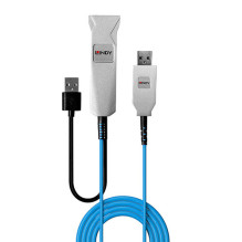 USB kabelis Lindy USB-A - 2x USB-A 30 m Blue (43345) USB kabelis Lindy USB-A - 2x USB-A 30 m Blue (43345)