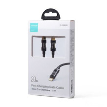 Joyroom Type-C - Lightning A10 series Fast Charging Cable PD 20W, 1.2m, Black (S-CL020A12) Joyroom Type-C - Lightning A10 series Fast Charging Cable PD 20W, 1.2m, Black (S-CL020A12)