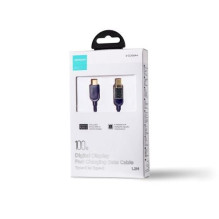 Joyroom Type-C - Type-C Data Cable 100W, 1.2m with Digital Display Blue (S-CC100A4) Joyroom Type-C - Type-C Data Cable 100W, 1.2m with Digital Display Blue (S-CC100A4)