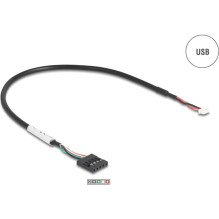 USB adapteris Delock DeLOCK 90892 nuoseklusis keitiklis / kartotuvas / izoliatorius USB 2.0 RS-232 Žalias, nerūdijančio 