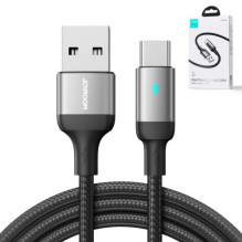 Joyroom USB - Type-C duomenų kabelis, 3A, 1.2m, Black (S-UC027A10) Joyroom USB - Type-C duomenų kabelis, 3A, 1.2m, Black (S-UC027A10)