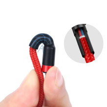 Baseus Type-C Cafule PD 2.0, 60W, flash charging Cable (20V 3A), 2m, Red (CATKLF-H09)