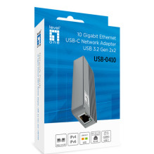 Adapter USB LevelOne Adapter GigaBit USB-C3.2- RJ45 10Gbps