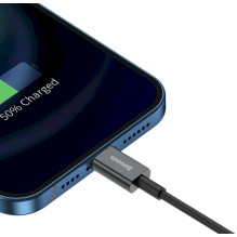 Baseus Lightning Superior Series cable, Fast Charging, Data 2.4A, 2m Black (CALYS-C01) Baseus Lightning Superior Series cable, Fast Charging, Data 2.4A, 2m Black (CALYS-C01)