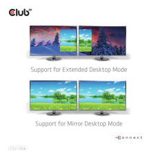 USB hub Club 3D Club3D MST-hub USB 3.2 Type C 2x HDMI 4K60Hz +100W PD St / Bu retail USB hub Club 3D Club3D MST-hub USB 3.2 Type C 2x HDMI 4K60Hz +100W PD St / Bu retail