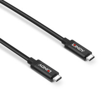 USB cable Lindy USB-C - USB-C 5 m Black (43308) USB cable Lindy USB-C - USB-C 5 m Black (43308)