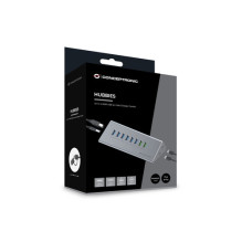 USB šakotuvas Conceptronic CONCEPTRONIC USB šakotuvas - 8x USB-A 60W, 2x USB-C 3.0 su maitinimo šaltiniu USB šakotuvas Conceptronic CONCEPTRONIC USB šakotuvas - 8x USB-A 60W, 2x USB-C 3.0 su maitinimo šaltiniu