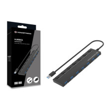 CONCEPTRONIC 7-portu USB šakotuvas USB-A3.0- 7xA3.2Gen1 / DC su maitinimo adapteriu CONCEPTRONIC 7-portu USB šakotuvas USB-A3.0- 7xA3.2Gen1 / DC su maitinimo adapteriu