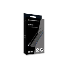 CONCEPTRONIC 7-portu USB šakotuvas USB-A3.0- 7xA3.2Gen1 / DC su maitinimo adapteriu CONCEPTRONIC 7-portu USB šakotuvas USB-A3.0- 7xA3.2Gen1 / DC su maitinimo adapteriu