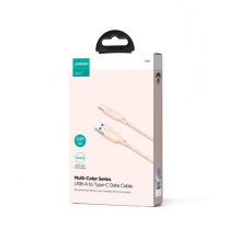 Joyroom USB - Type-C Multi-Color Series Fast Charging and Data Cable, 100W, 1m, Pink (S-A34) Joyroom USB - Type-C Multi-Color Series Fast Charging and Data Cable, 100W, 1m, Pink (S-A34)