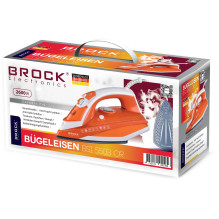 Brock BSI 5503 ARBA garų lygintuvas 2600W, oranžinis