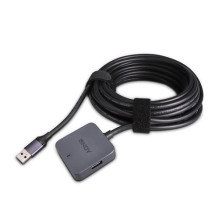 LINDY 5m USB 3.0 šakotuvas, 4 prievadai, 2 USB C tipo ir 2 USB A tipo