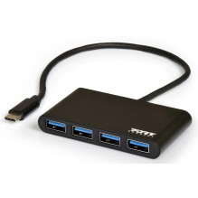 USB hub with 4 USB 3.0...