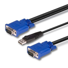 LINDY Combined KVM and USB Cable 2m