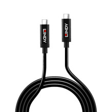 USB cable Lindy USB-C - USB-C 3 m Black (43348)