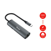 Equip Dock 1-1 USB-C to GbE, 100W USB-C 0.15m