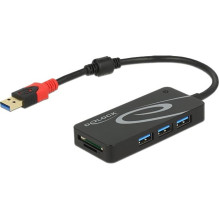 USB hub Delock 1x SD 1x...