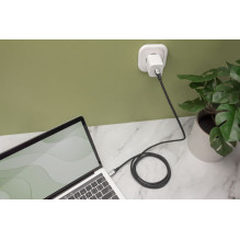 DIGITUS jungiamasis kabelis USB4.0 / C - C 20Gbit / s 3m Juodas DIGITUS jungiamasis kabelis USB4.0 / C - C 20Gbit / s 3m Juodas