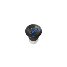 Hub 4-portu IcyBox USB 3.0 IB-HUB1403 Red galda USB centrmezgls mazumtirdzniecībai Hub 4-portu IcyBox USB 3.0 IB-HUB1403 Red galda USB centrmezgls mazumtirdzniecībai