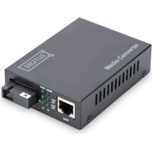 DIGITUS bidirectional Gigabit media converter, RJ45 / SC DIGITUS bidirectional Gigabit media converter, RJ45 / SC