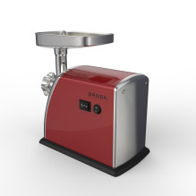 Brock MG 1601 RD mėsmalė 1400W, Red / Plienas