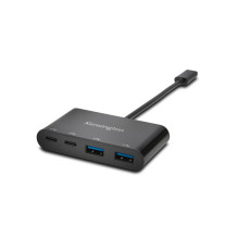 USB centrmezgls Kensington 2x USB-C + 2x USB-A 3.0 (K39124EU) USB centrmezgls Kensington 2x USB-C + 2x USB-A 3.0 (K39124EU)