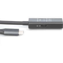 Aktīvs USB-C - USB-A pagarinātājs, USB 3.2 Gen1 5Gbps, 10m Aktīvs USB-C - USB-A pagarinātājs, USB 3.2 Gen1 5Gbps, 10m