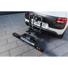 Fischer ProlineEvo 2 car bike rack, holds 2 bikes, 60kg Fischer ProlineEvo 2 car bike rack, holds 2 bikes, 60kg