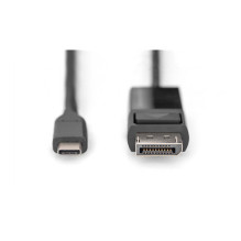 DIGITUS USB kabelis Tips C -- DisplayPort divvirzienu 8K 2m DIGITUS USB kabelis Tips C -- DisplayPort divvirzienu 8K 2m