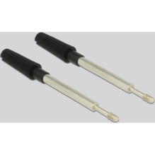 DeLOCK USB 2.0 Adapter, USB-A Stecker Seriell RS-232 Stecker (Black, 35cm, ESD Überspannungsschutz)