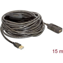 USB cable Delock USB-A - 15...