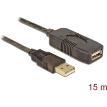 USB cable Delock USB-A - 15 m Black (82689) USB cable Delock USB-A - 15 m Black (82689)