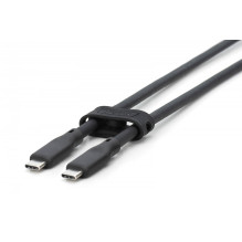DIGITUS USB 3.2 kabelis C tipo - C tipo silikoninis St / St 2m Juodas DIGITUS USB 3.2 kabelis C tipo - C tipo silikoninis St / St 2m Juodas